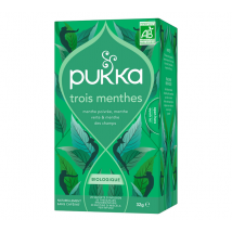 Pukka Organic Herbal Tea Three Mint x 20 Tea Bags - Infusion / Herbal Tea