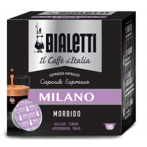 Bialetti - 16 Capsules Mokespresso 'Milano' 100% Arabica - Bialetti