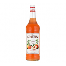 Sirop Monin - Pêche - 1 l - Arômes naturels