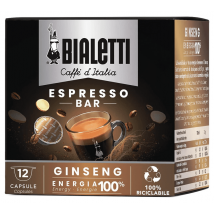 Bialetti - 12 Capsules Mokespresso Café Ginseng - BIALETTI