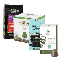 MaxiCoffee's Selection - Customers' favourite selection: 40 Nespresso compatible coffee capsules