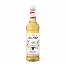 Monin Vanilla Syrup - 1L PET - Manufactured in France