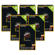 60 capsules compatibles Nespresso* Original Napoli pour professionnels - CAFFE VERGNANO - Sélection Rouge (Italien)
