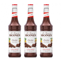 Monin - Sirop Chocolat pour professionnel 3 x 70cl - MONIN