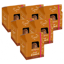 Monbana - Pack Mini Boîtes Distributives Crousti-Caramel - 5 x 90 g - MONBANA