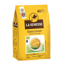 La Semeuse Soleil Levant espresso ESE pods x 40 - Biodegradable / Compostable