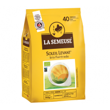 La Semeuse - 40 dosettes Bio ESE Café Expresso Soleil Levant Bio - LA SEMEUSE