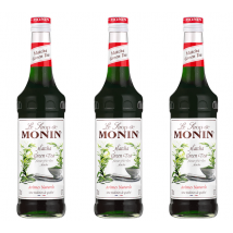 Monin - Lot de 3 Sirops Monin - Thé Vert Matcha - 3 x 70cl