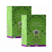 English Tea Shop - Pack Thé Vert Jasmin Bio - 2 x 20 sachets - ENGLISH TEA SHOP