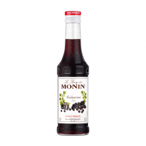 Monin Blackcurrant Syrup - 25cl - Manufactured in France