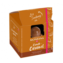 Monbana Crousti-Caramel Snack Box - 90g - Manufactured in France