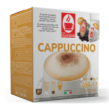 16 Capsules Cappuccino Dolce Gusto Compatibles Caffè Bonini - Cappuccino Classique