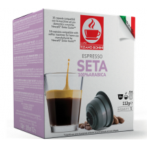 Caffè Bonini - 16 Capsules Nescafe Dolce Gusto compatibles Espresso Seta - CAFFE BONINI