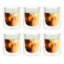 6 Verres double paroi pour professionnels Mila 25 cl - PYLANO - 21 à 30 cl