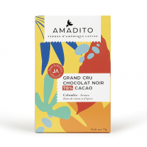 Amadito - Grand cru 78% Cocoa Dark Chocolate - Bar 35g - Manufactured in France