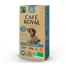Café Royal Nespresso pods Peru Organic Lungo x 10 - Peru