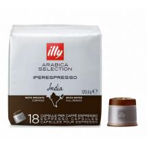 Café Illy - 18 Capsules Iperespresso Inde - ILLY - Assemblage secret
