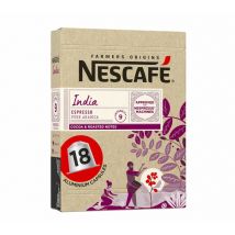 Nescafé Farmers Origins - 18 Capsules compatibles Nespresso - India - NESCAFE FARMERS ORIGINS