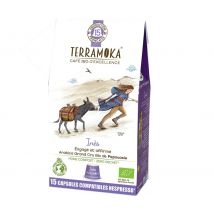 TerraMoka - 15 capsules compatibles Nespresso* Original Ines Bio - TERRAMOKA