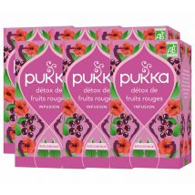 Infusion Pour Professionnels Détox De Fruits Rouges Bio - 6 X 20 Sachets - Pukka