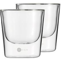 Jenaer Glass Set of 2 Double Wall Hot'n cool Barista Glasses - 19 cl - Double wall