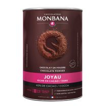 Monbana Hot Chocolate Powder Joyau 60% Cocoa - 800g