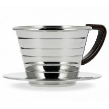 Kalita - Dripper KALITA Wave 155 en inox pour 1 à 2 tasses