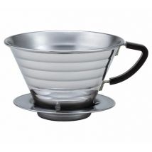 Kalita - Dripper KALITA Wave 185 en inox pour 2 à 4 tasses