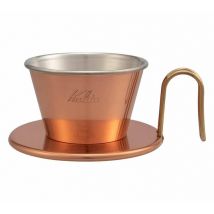 Dripper Kalita Wave Tsubame Wdc-155 En Cuivre 1 À 2 Tasses