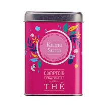 Comptoir Français du Thé 'Kama Sutra' flavoured tea blend - 100g loose leaf in tin - China