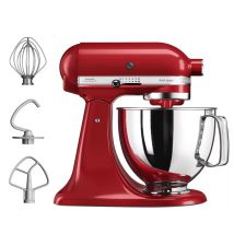 KitchenAid - Robot pâtissier Artisan à tête inclinable Rouge Pomme d'amour - 4,8L - KITCHENAID