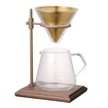 Kinto SCS-S02 Pour Over Brewer Stand Set - 4 cups