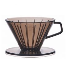 Black plastic 2-cup Kinto Dripper