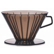 Black plastic 4-cup Kinto Dripper