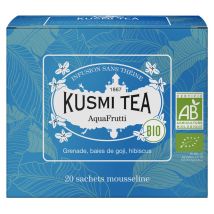 Kusmi Tea Organic Herbal Tea AquaFrutti - 20 tea bags - Flavoured Teas/Infusions