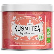 Kusmi Tea Organic AquaSummer Herbal Tea - 100g Loose Leaf Tin - Flavoured Teas/Infusions