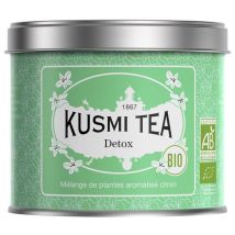 Kusmi Tea Detox Organic Tea - 100g Loose Leaf Tin - Flavoured Teas/Infusions
