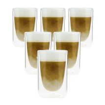 6 Verres double paroi pour professionnels Mila 35 cl - PYLANO - 41 à 50 cl