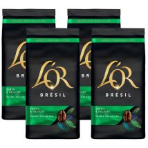 L'Or Premium Coffee Beans Brazil Perles du Brésil - 4 x 500g - Brazil