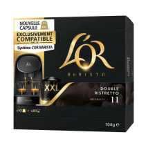 L'Or Barista Double Ristretto x 10 XXL coffee pods - Double capsules - Barista