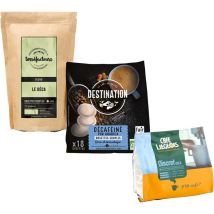 MaxiCoffee's Selection - Discovery pack: Decaffeinated coffee pods for Senseo x 54 - Discovery pack