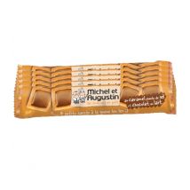 Michel Augustin - Michel et Augustin - 5x4 small squares with caramel, salt and milk chocolate - Manufactured in France