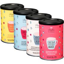 Dolfin Flavoured Hot Chocolate Powder Discovery Pack of 4