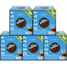 Caffè Vergnano - 80 Capsules compostables compatibles A Modo Mio Lavazza Décaféiné - CAFFE VERGNANO - Biodégradables / Compostables