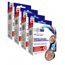 Capsules De Nettoyage Caffenu Pour Machine À Café Lavazza A Modo Mio - 4 X 4 Capsules