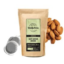 Les Petits Torréfacteurs - Almond-flavoured coffee pods for Senseo x18 - Cameroon