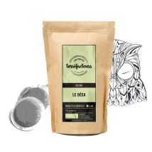 Les Petits Torréfacteurs 'Le Déca' Decaffeinated coffee pods for Senseo x 18 - Made in France