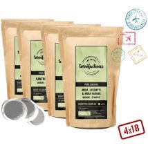 Senseo-Compatible Pods Pure Origin Coffee Selection by Les Petits Torréfacteurs x 72 - Discovery pack
