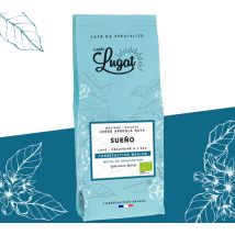 Cafés Lugat Organic Decaf Coffee Beans Sueño Water-Decaffeinated - 250g - Mexico