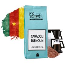 Ground coffee for filter coffee machines: - Cameroon - Caracoli du Noun - 250g - Cafés Lugat - Cameroon